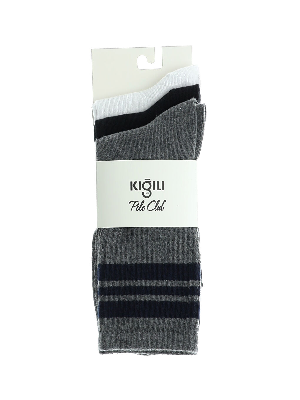 Karışık 3'lü Uzun Erkek Dikişsiz Tenis Çorap Seti