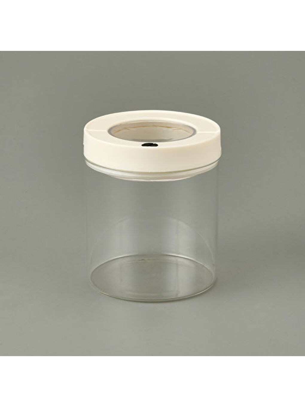 Vakumlu Erzak Kavanozu - Beyaz / Şeffaf - 1000 ml-2