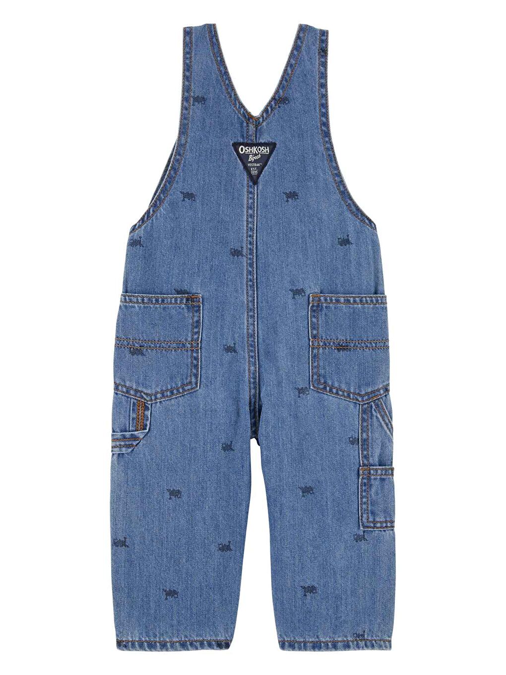 Mavi Erkek Bebek Salopet-1