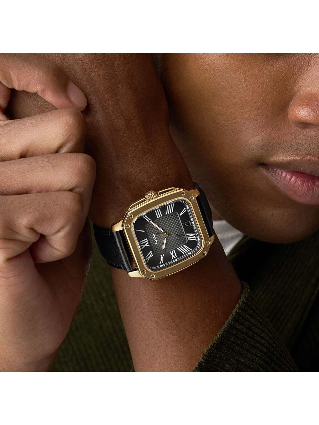 Siyah FFS6151 Erkek Kol Saati-5