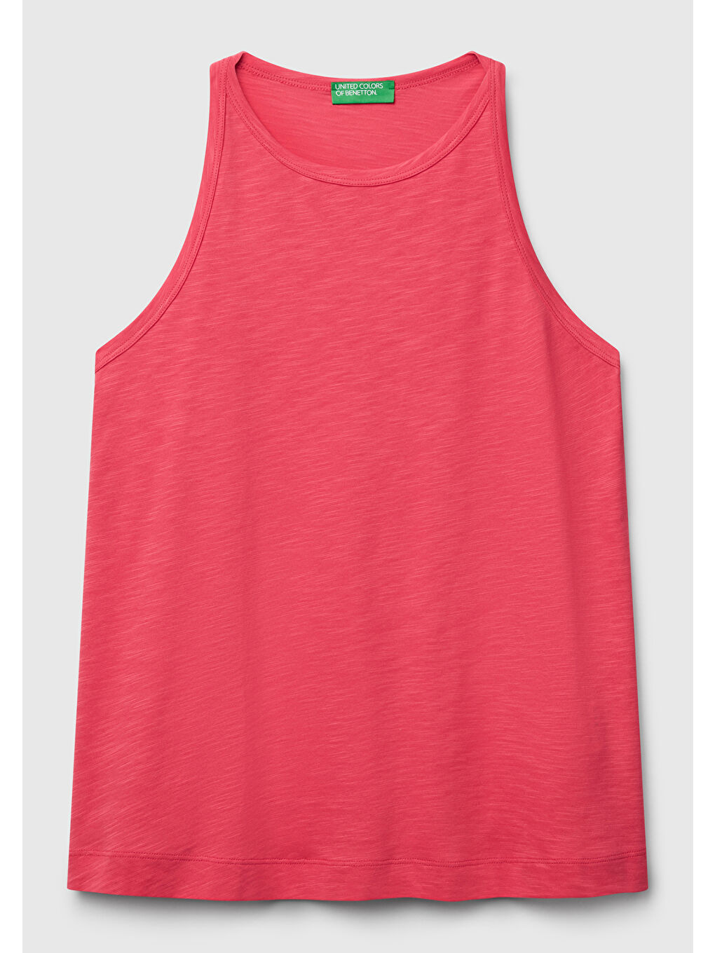 Kadın Turuncu Modal Karışımlı Slub Atlet