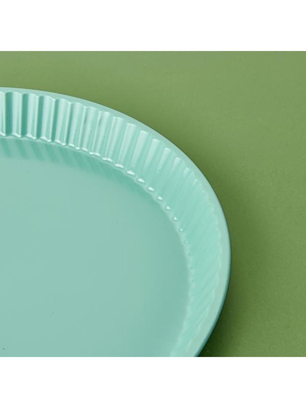 Tart Kalıbı - Turkuaz - 28x3,5 cm-1