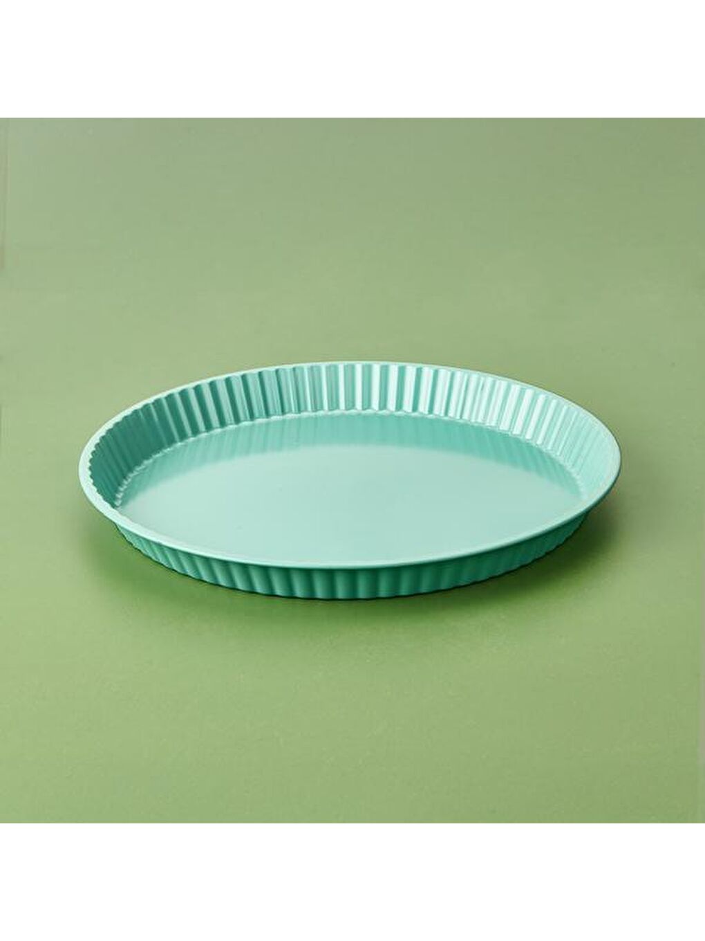 Tart Kalıbı - Turkuaz - 28x3,5 cm-3