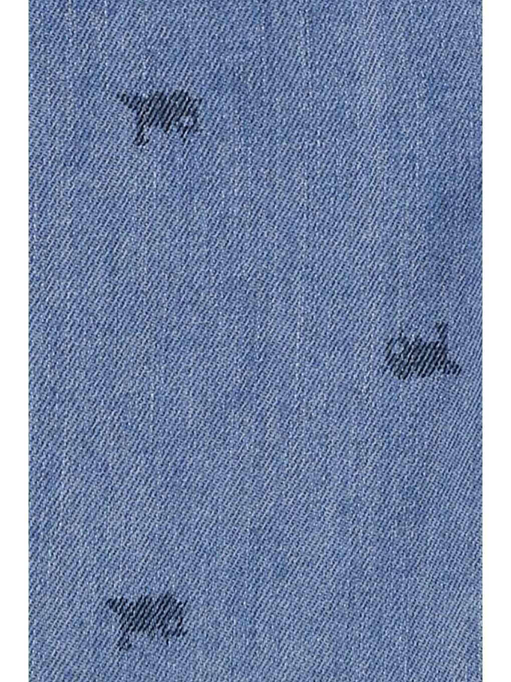 Mavi Küçük Erkek Çocuk Salopet-2