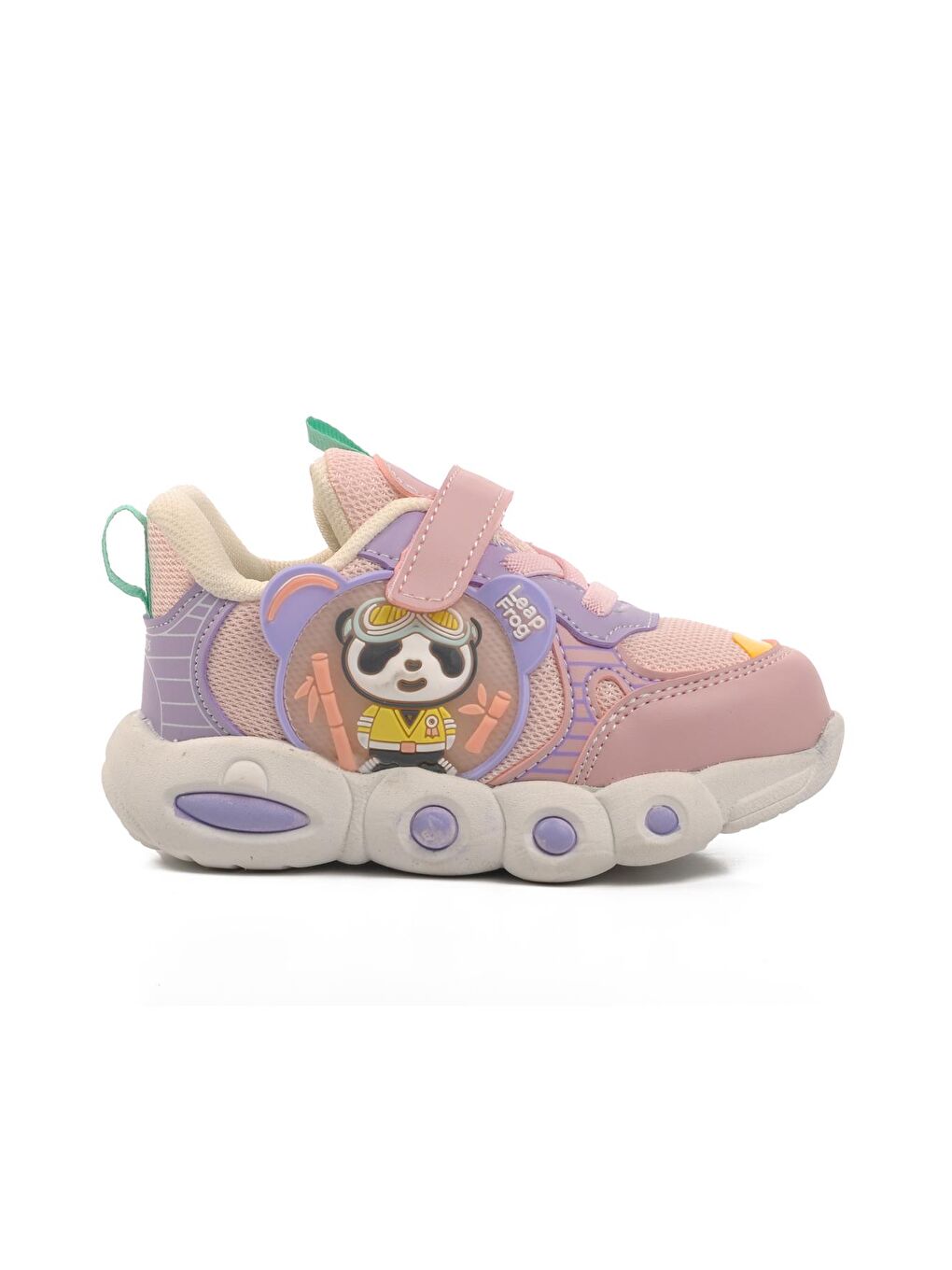 Ayakmod Pembe Somon Cırtlı Kız Bebek Sneaker Peter-B