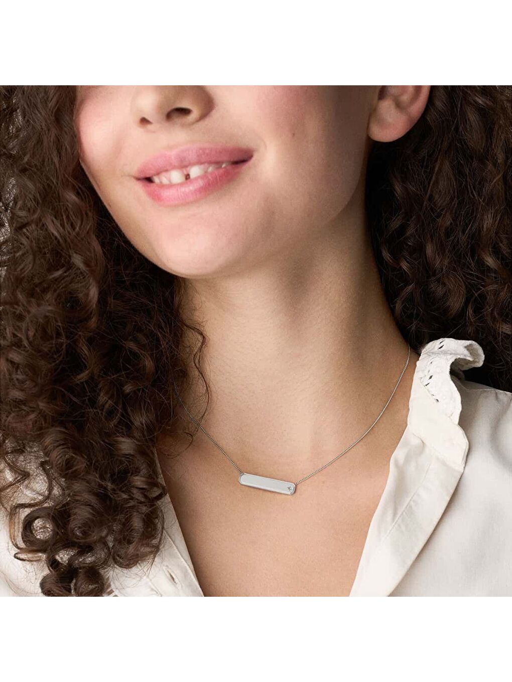 Gri JF04927-040 Kadın Kolye-4