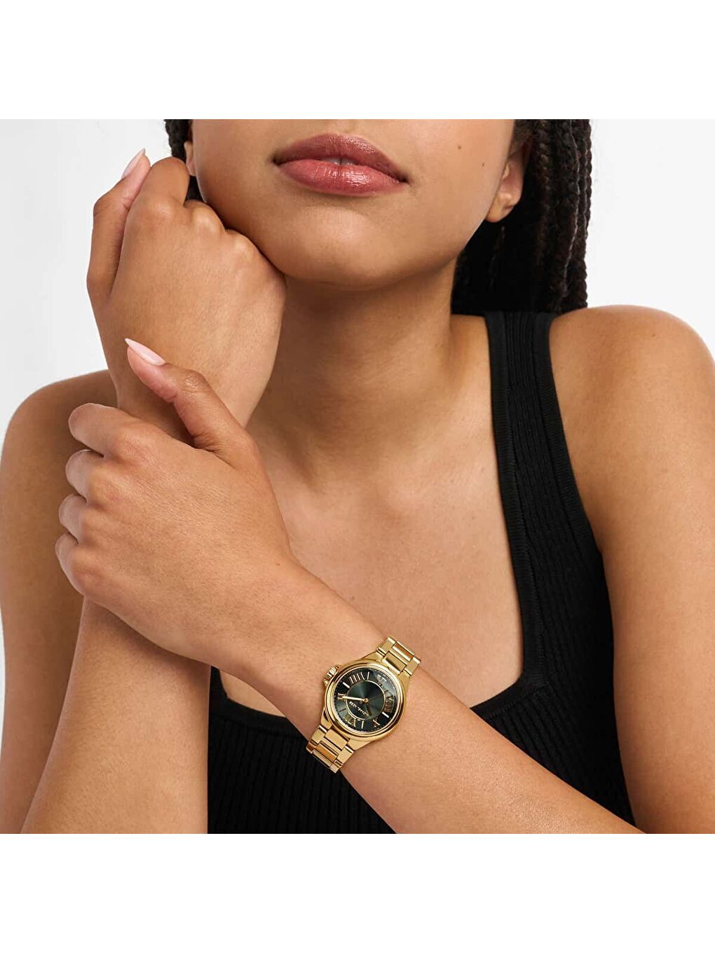 Sarı MK4988 Kadın Kol Saati-3
