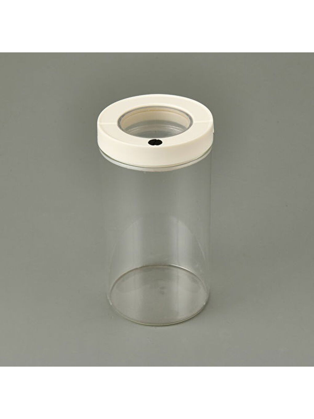 Vakumlu Erzak Kavanozu - Beyaz / Şeffaf - 1700 ml-1