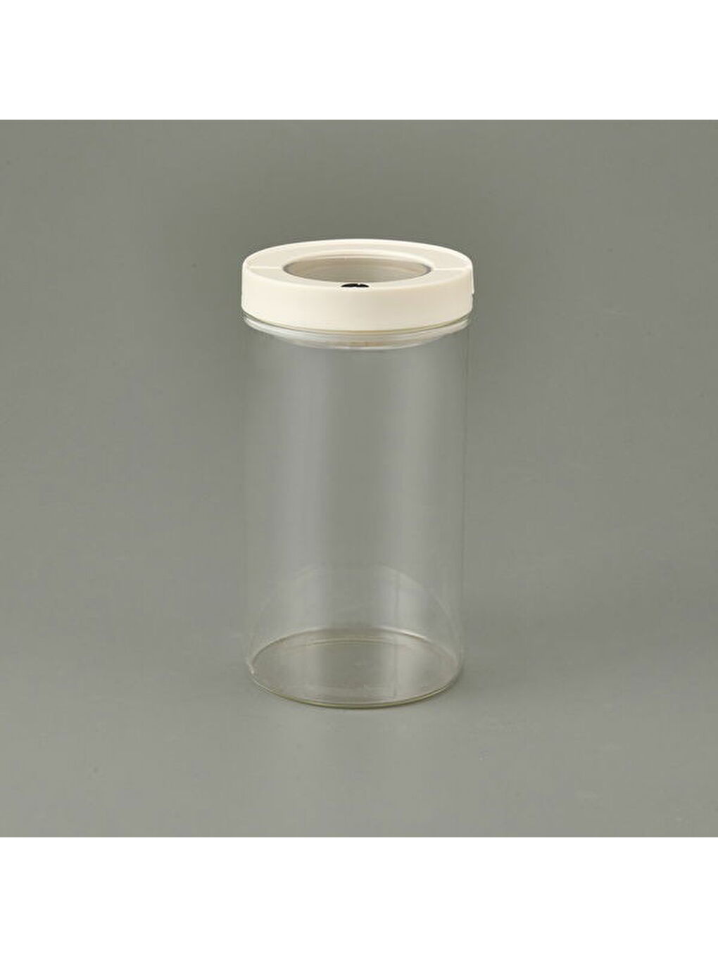 Vakumlu Erzak Kavanozu - Beyaz / Şeffaf - 1700 ml-3