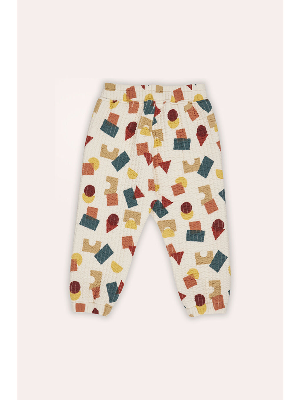 Ekru Erkek Çocuk Baskılı Eşofman Alt-2