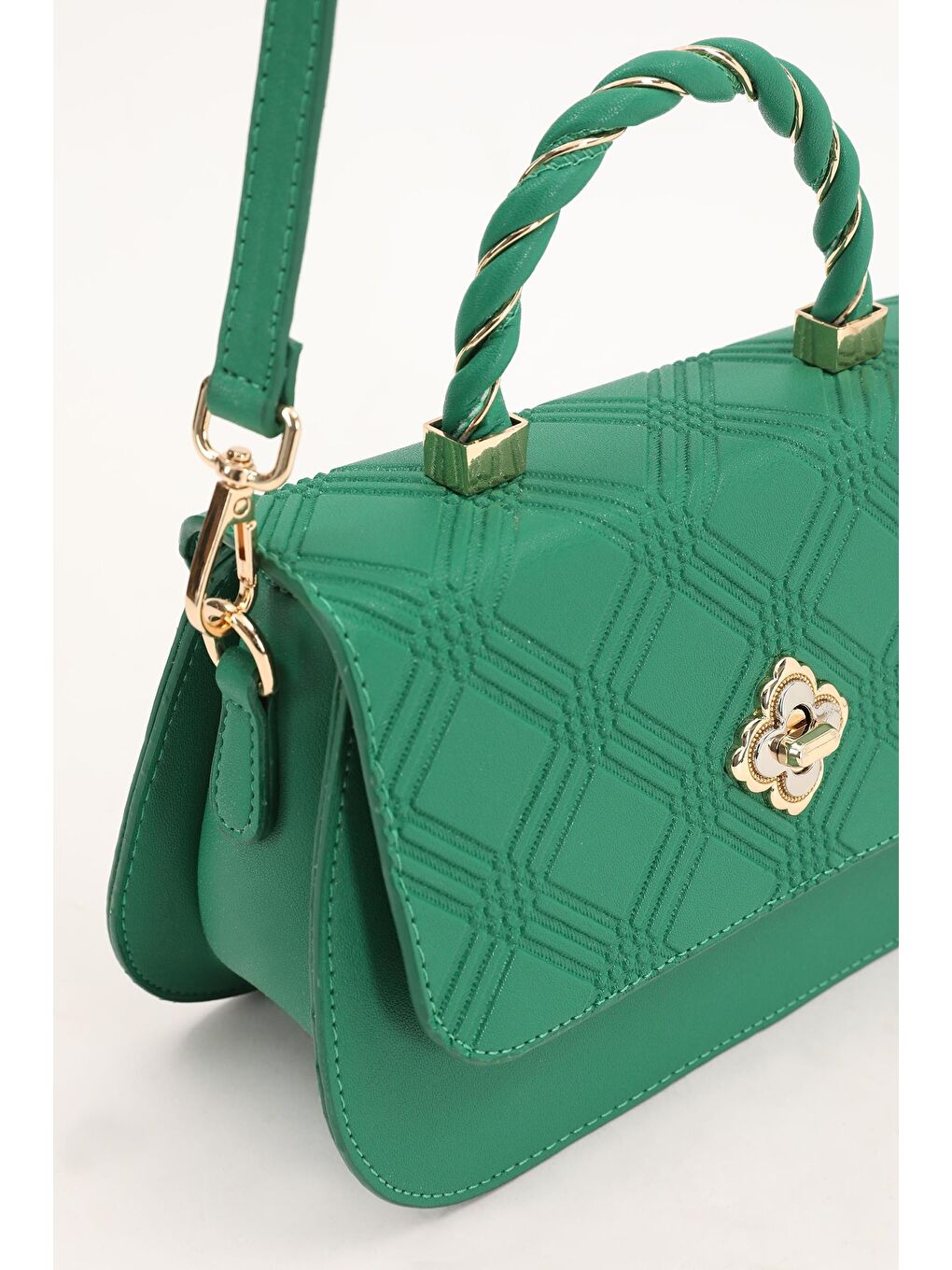 Yeşil Kadın Omuz Çantası 930180-2