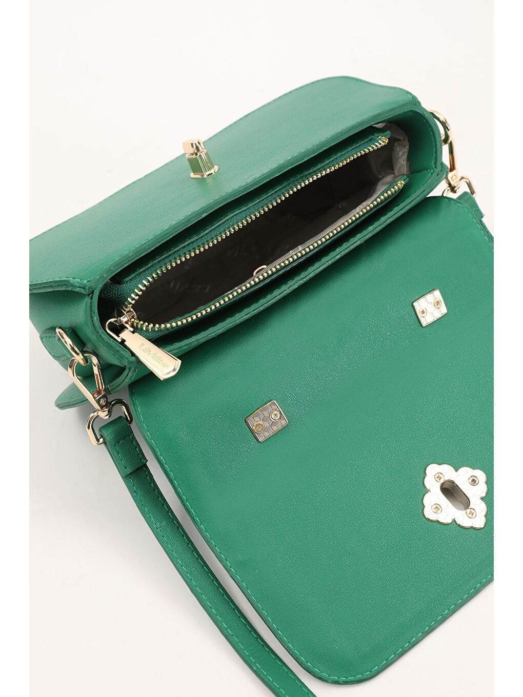 Yeşil Kadın Omuz Çantası 930180-3