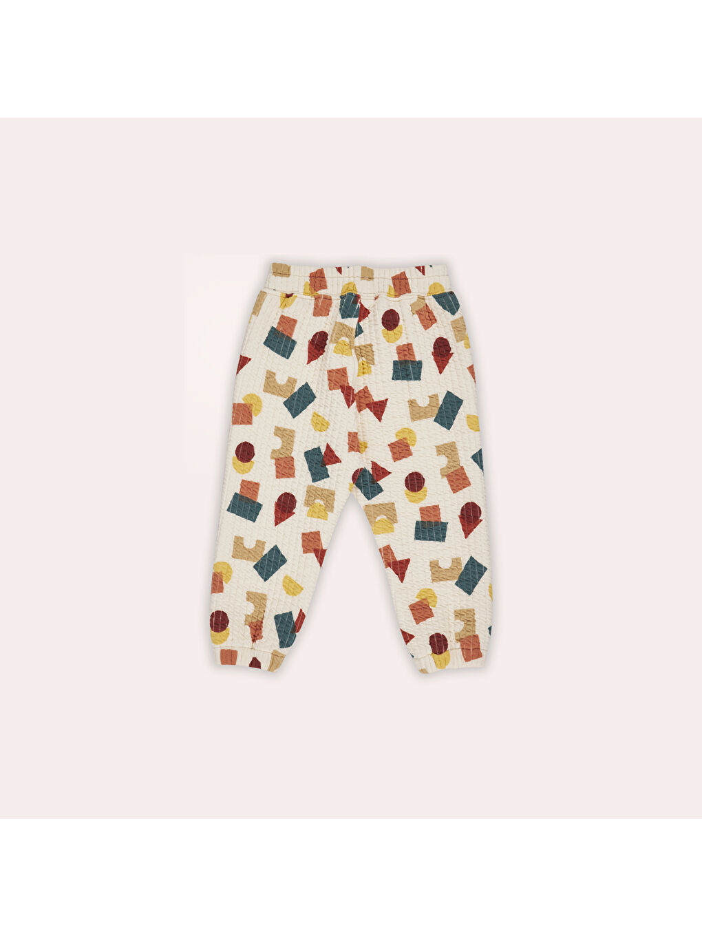 Ekru Erkek Çocuk Baskılı Eşofman Alt-3