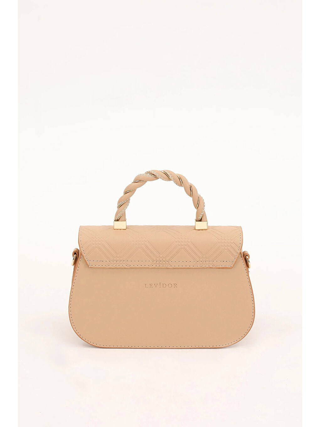 Bej Nude Kadın Omuz Çantası 930180-4