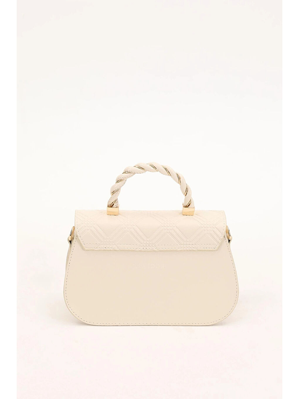 Kahverengi Krem Rugan Kadın Omuz Çantası 930180-4