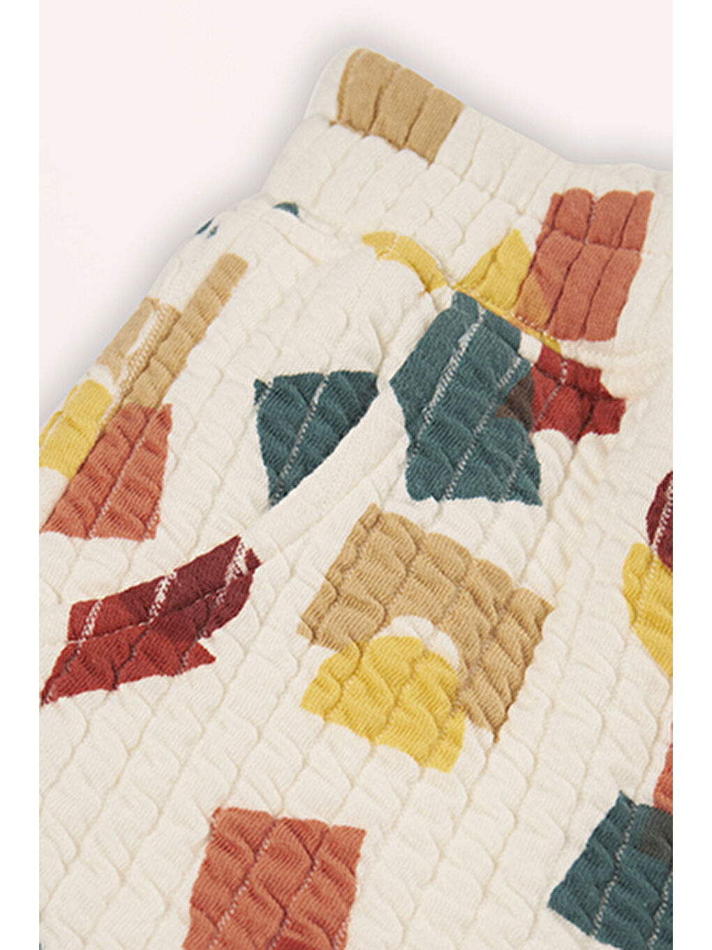 Ekru Erkek Çocuk Baskılı Eşofman Alt-6