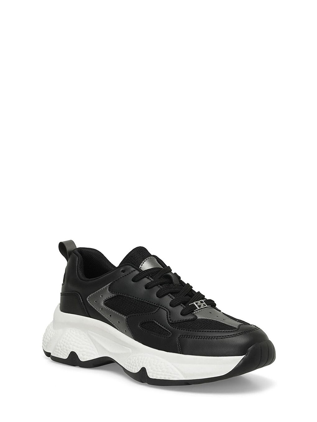 24S-022 4FX Siyah Kadın Sneaker-1