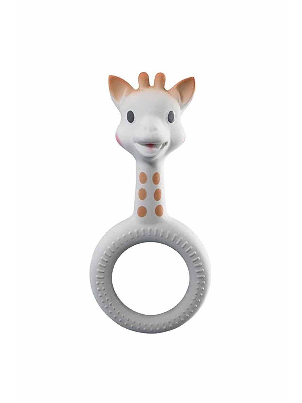 Sophie La Girafe Beyaz-Renklibaskı So Pure Sophie Halka Diş Kaşıyıcı - 1