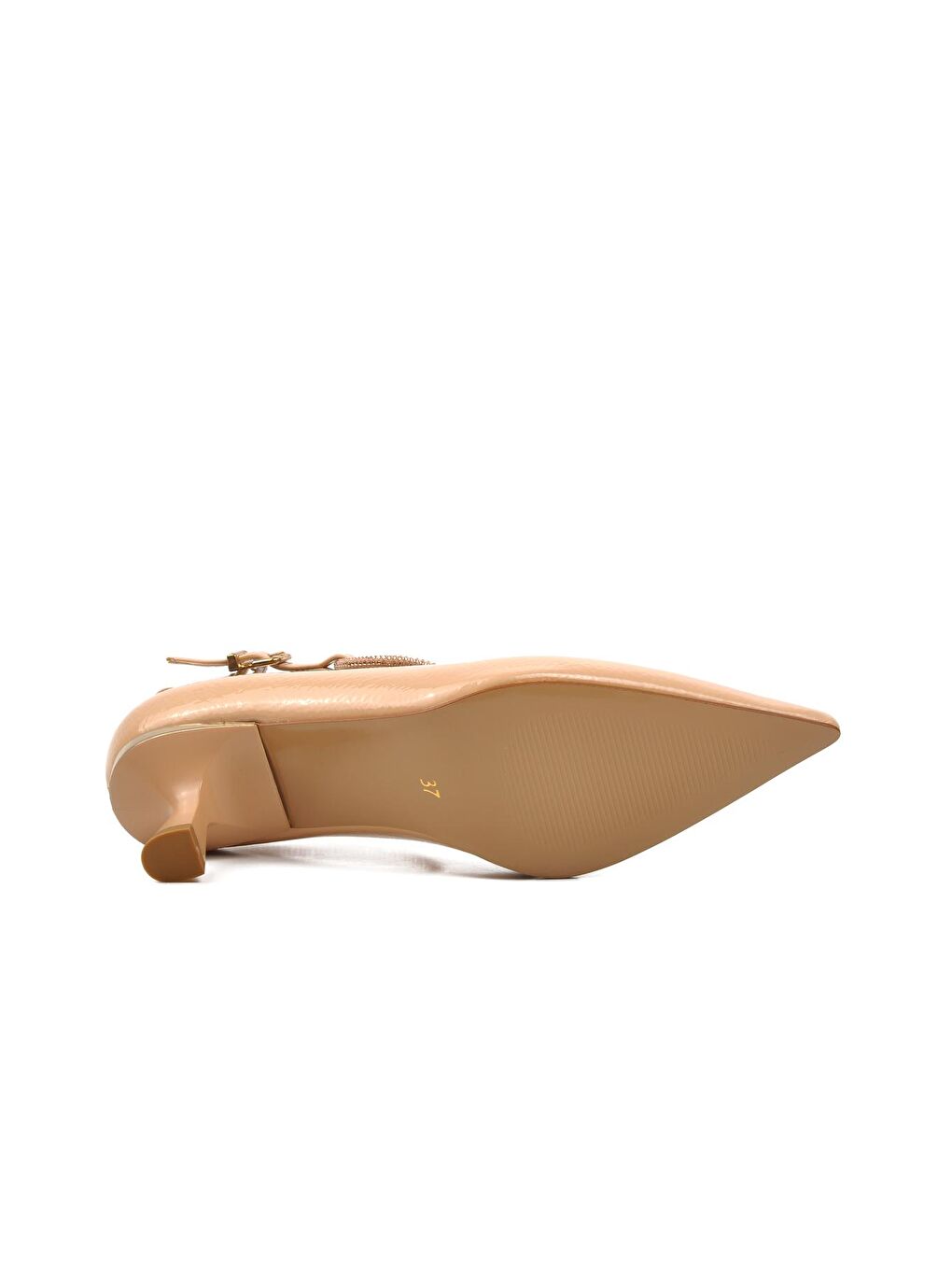 Bej Kadın Abiye Ayakkabı-3