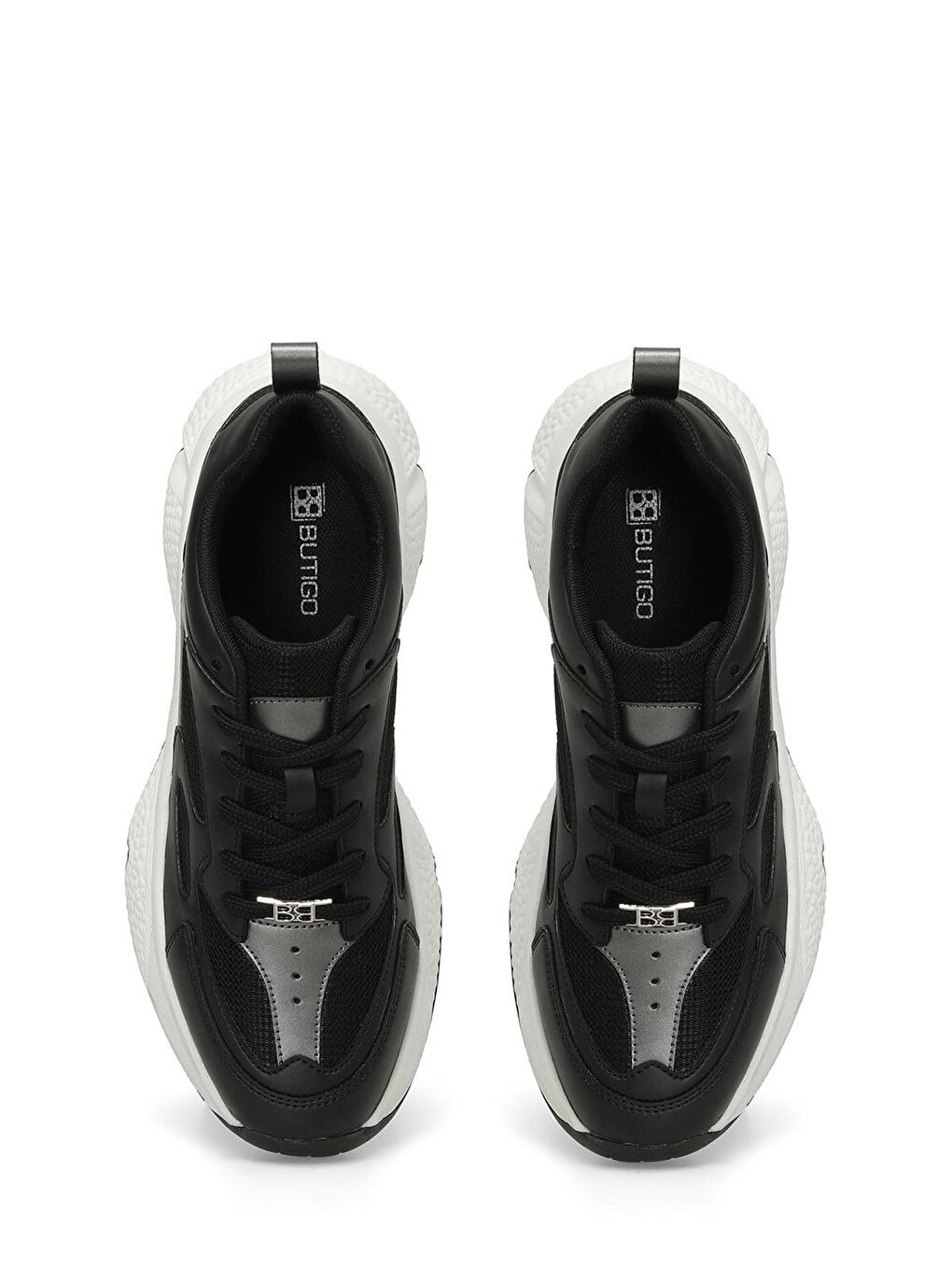 24S-022 4FX Siyah Kadın Sneaker-3