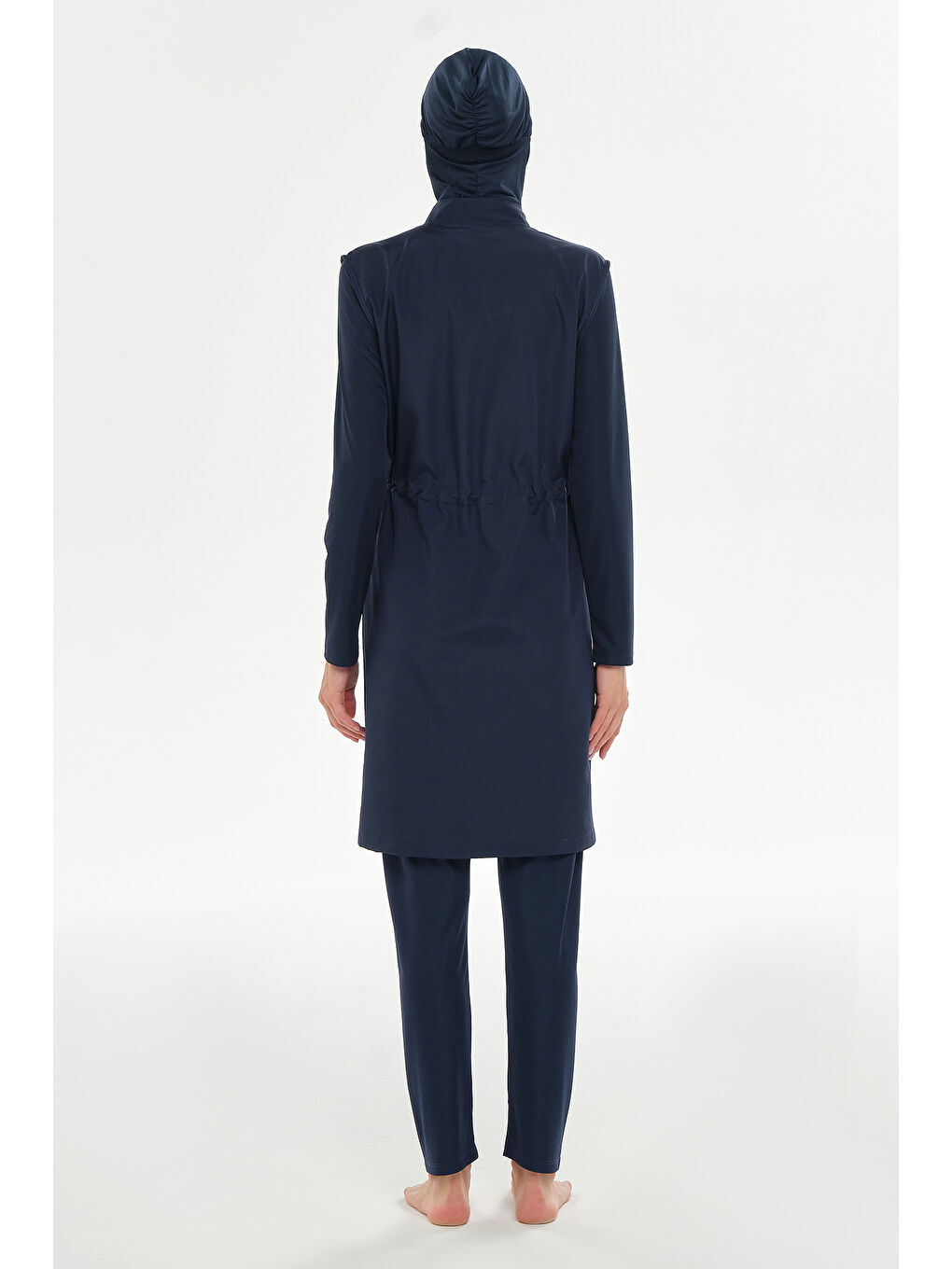 Spor Model Tam Kapalı Tesettür Mayo 3314 Koyu Lacivert-3