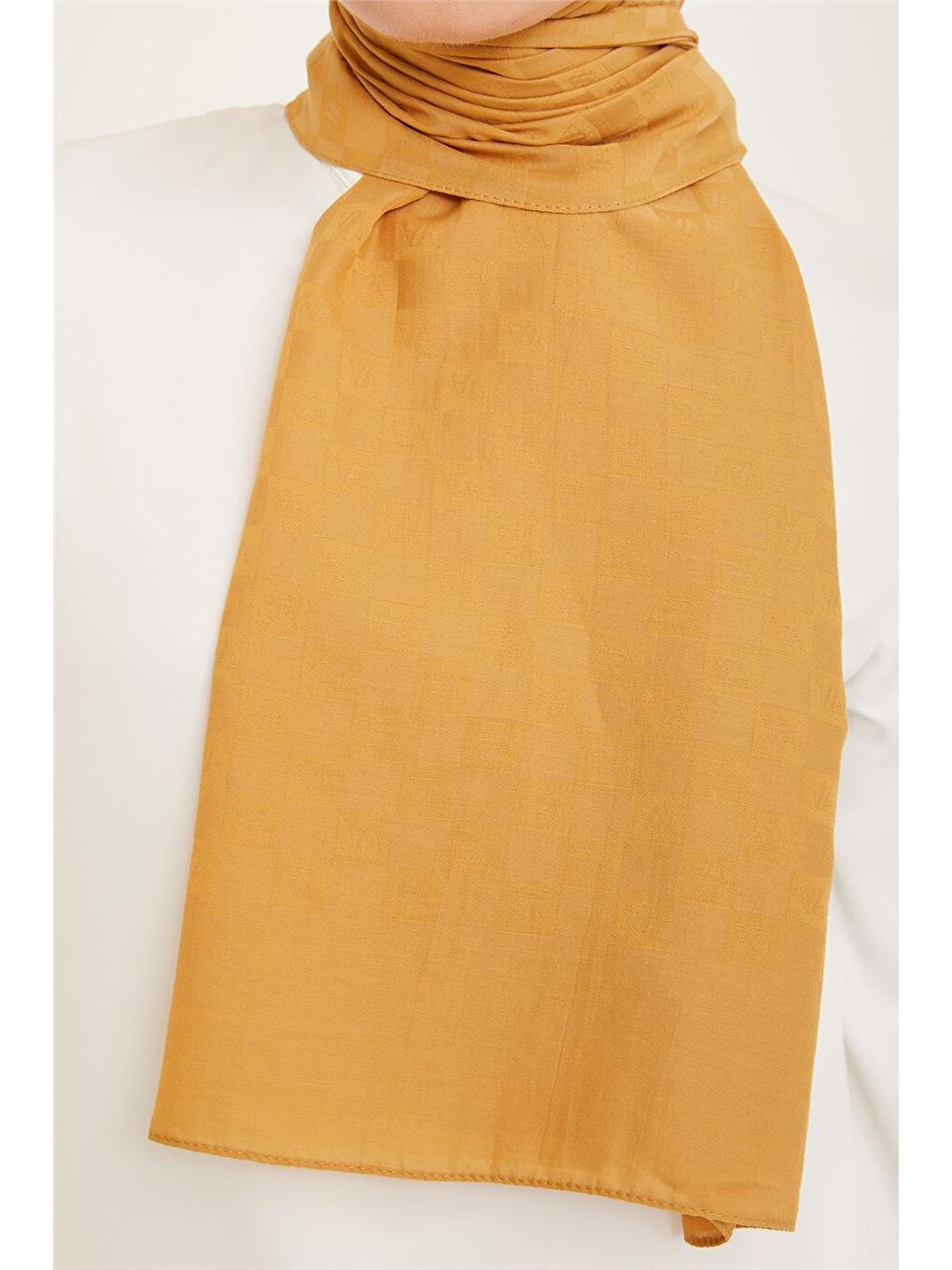 Sarı Trend P.Monogram Şal2 21054-1