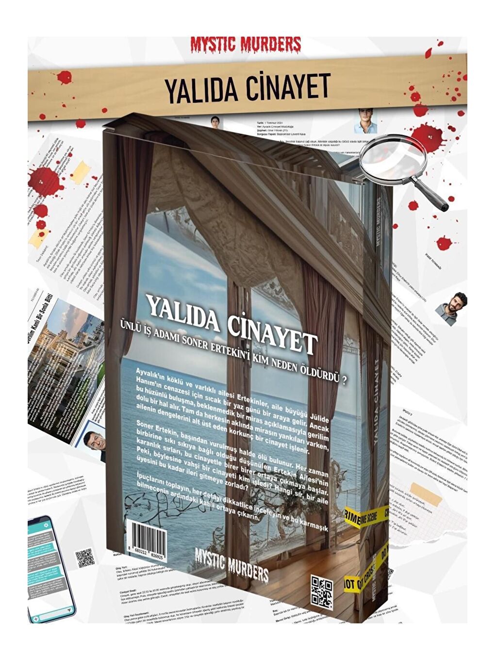 BAM HEDİYELİK EŞYA Dedektiflik Cinayet Çözme Oyunu   Yalıda Cinayet Dedektif Oyunu - 1