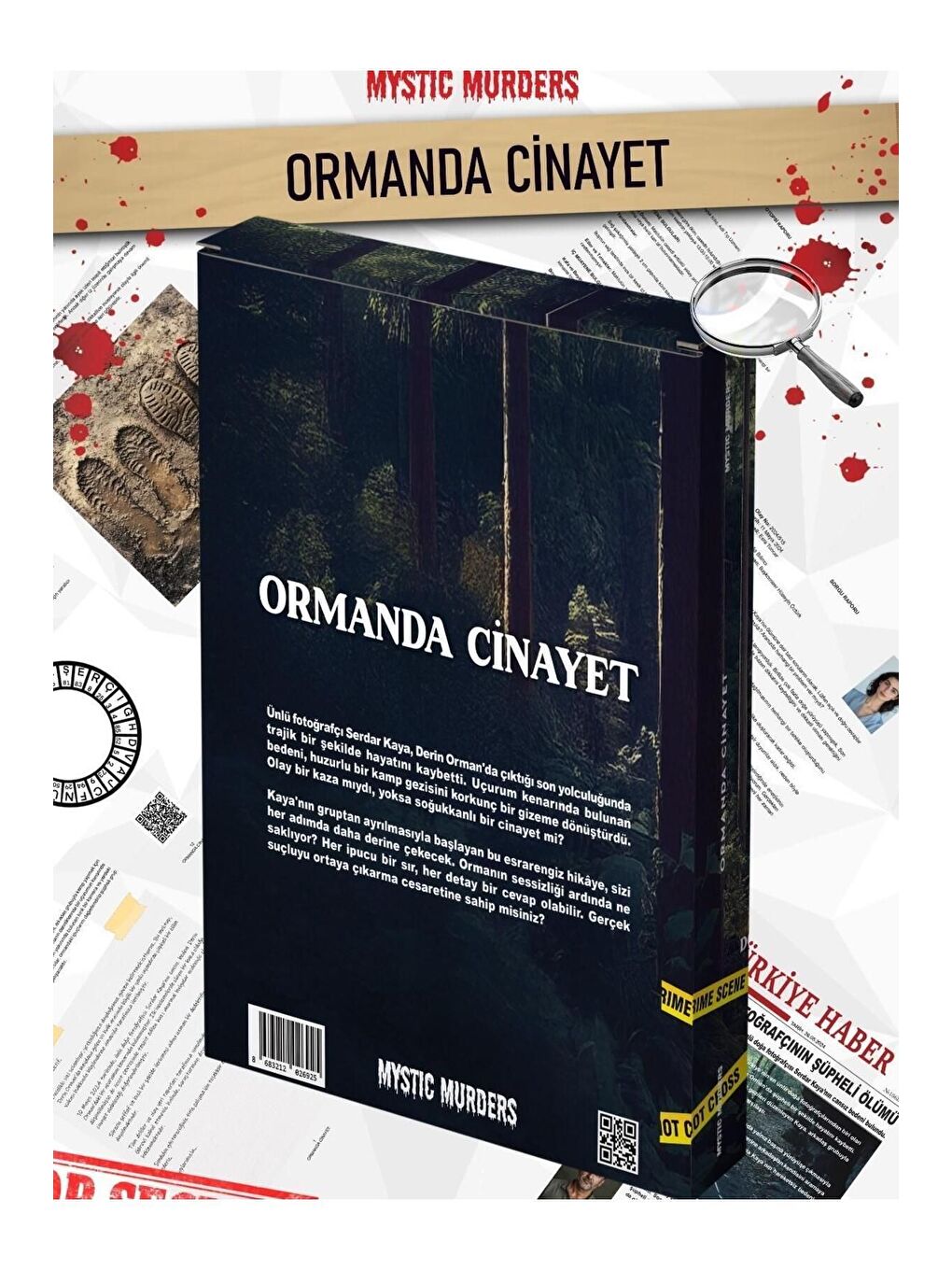 BAM HEDİYELİK EŞYA Dedektiflik Cinayet Çözme Oyunu   Ormanda Cinayet Dedektif Oyunu - 1