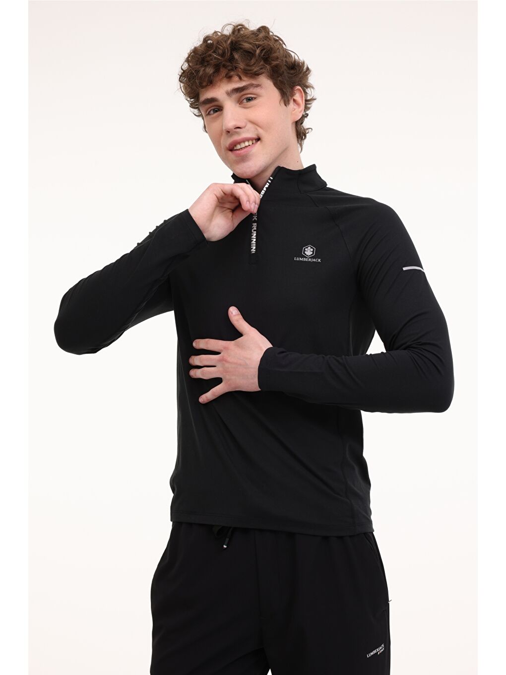 ML MAXI 16A-FW84 5FX Siyah Erkek Sweatshirt