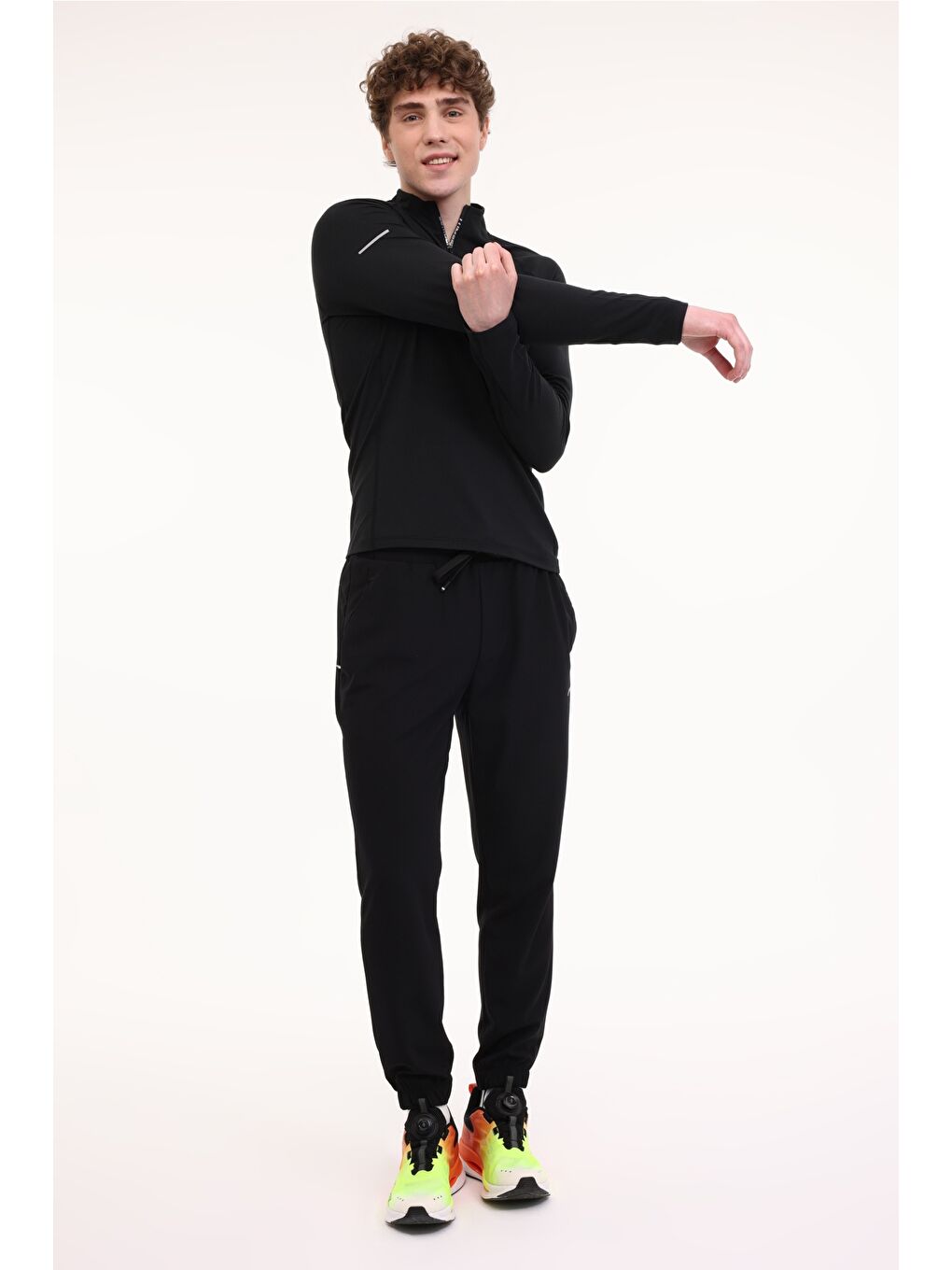 ML MAXI 16A-FW84 5FX Siyah Erkek Sweatshirt-2