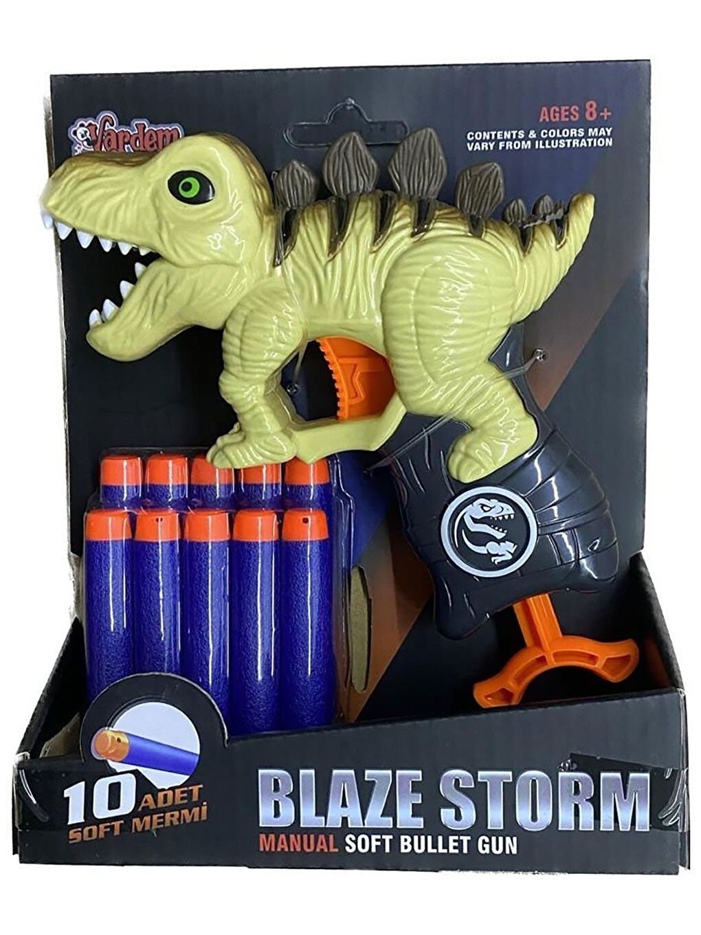 Yumusak Mermılı Dınozor Müzikli Ve Işıklı Oyuncaklar - Standart-2