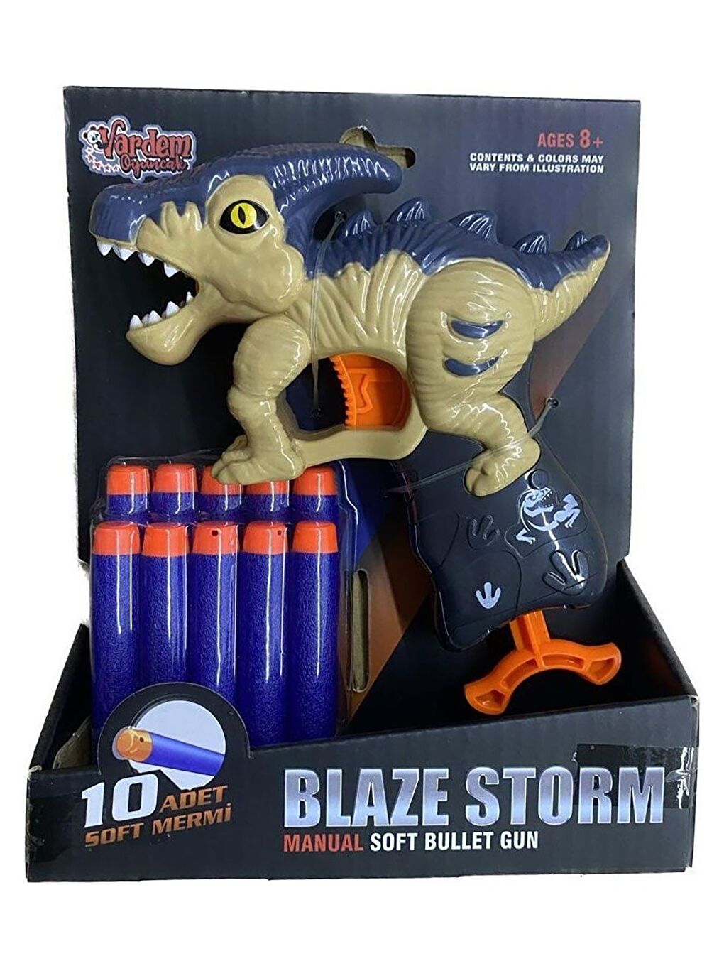 Yumusak Mermılı Dınozor Müzikli Ve Işıklı Oyuncaklar - Standart-3