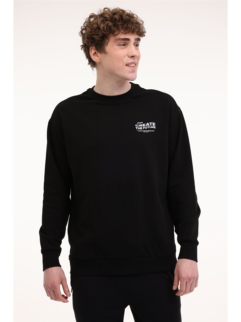 ML CREATE 16SLG314 5FX Siyah Erkek Sweatshirt