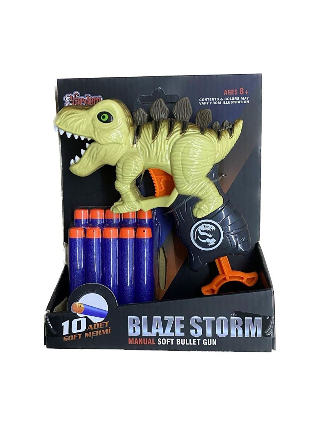 Yumusak Mermılı Dınozor Müzikli Ve Işıklı Oyuncaklar - Standart-5