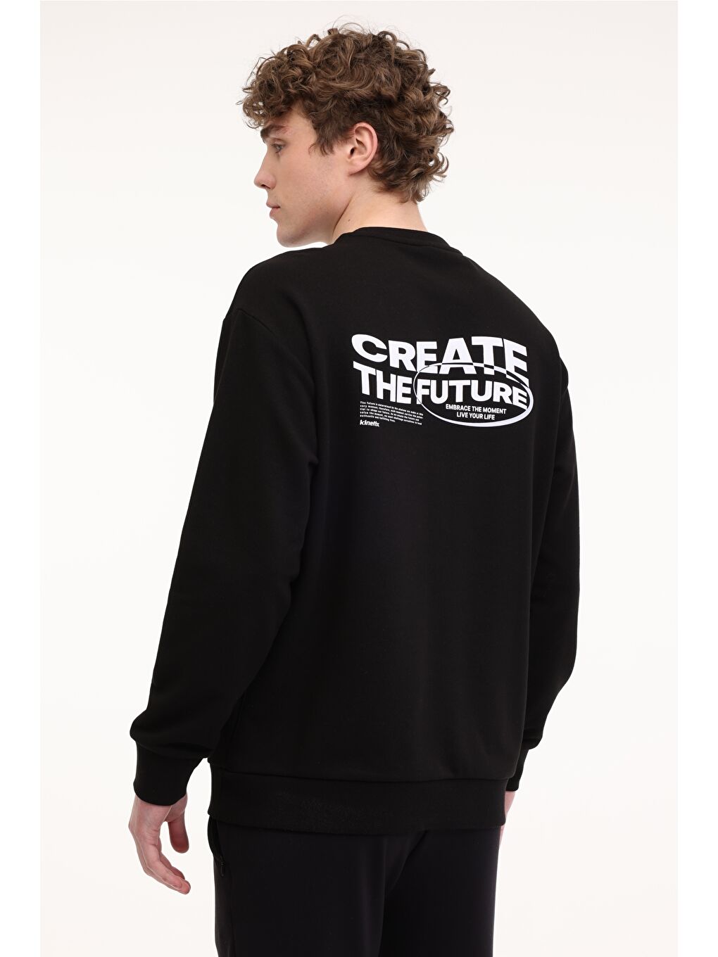 ML CREATE 16SLG314 5FX Siyah Erkek Sweatshirt-1