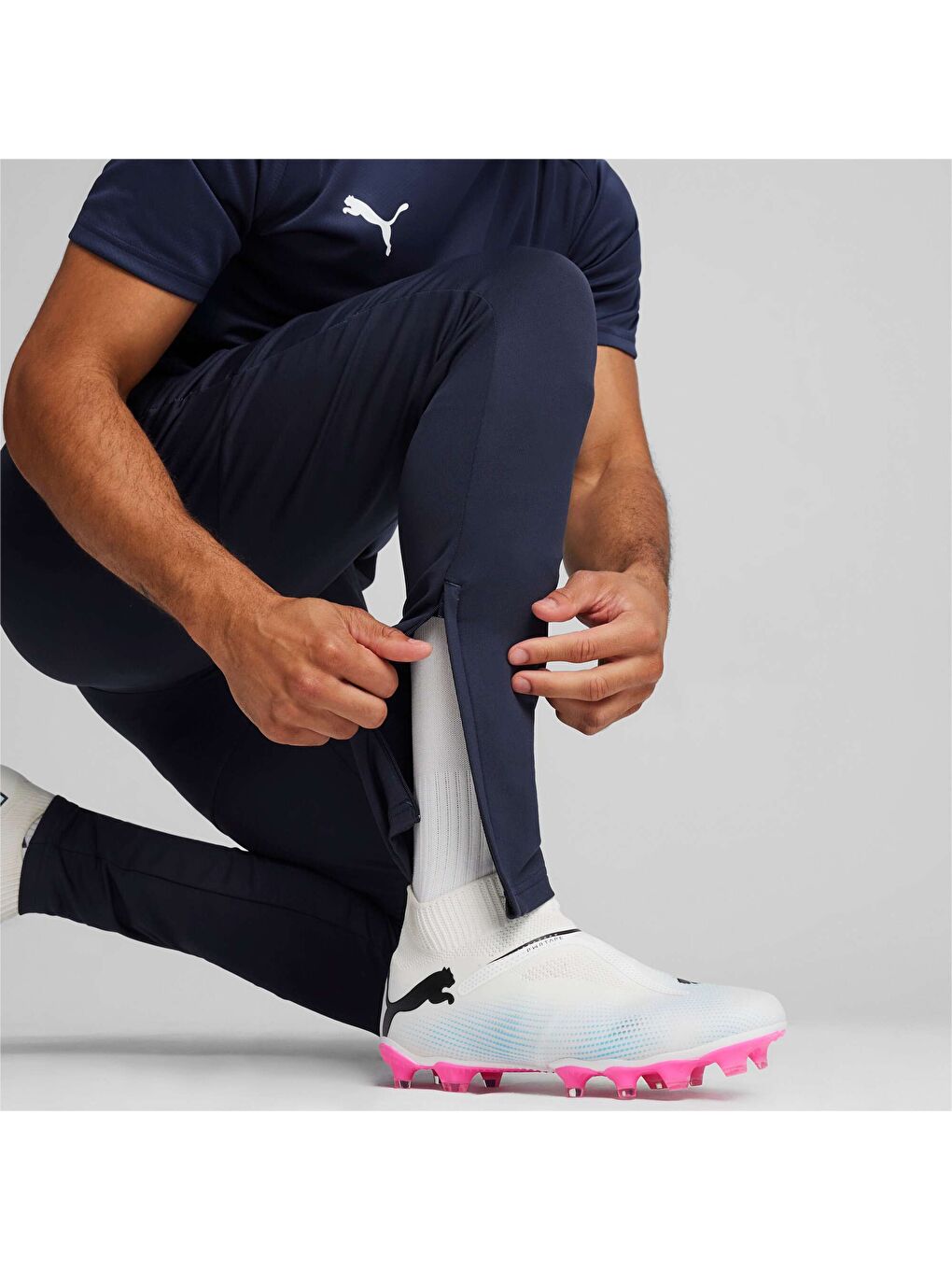 Mavi teamGOAL Football Erkek  Antrenman Eşofman Altı-3