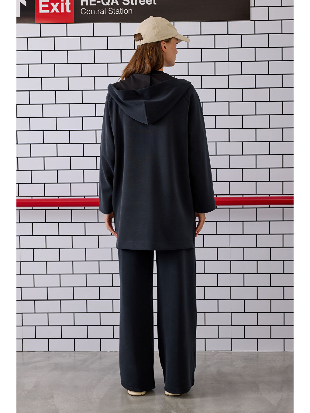 Örme Modal Sweat Siyah-3