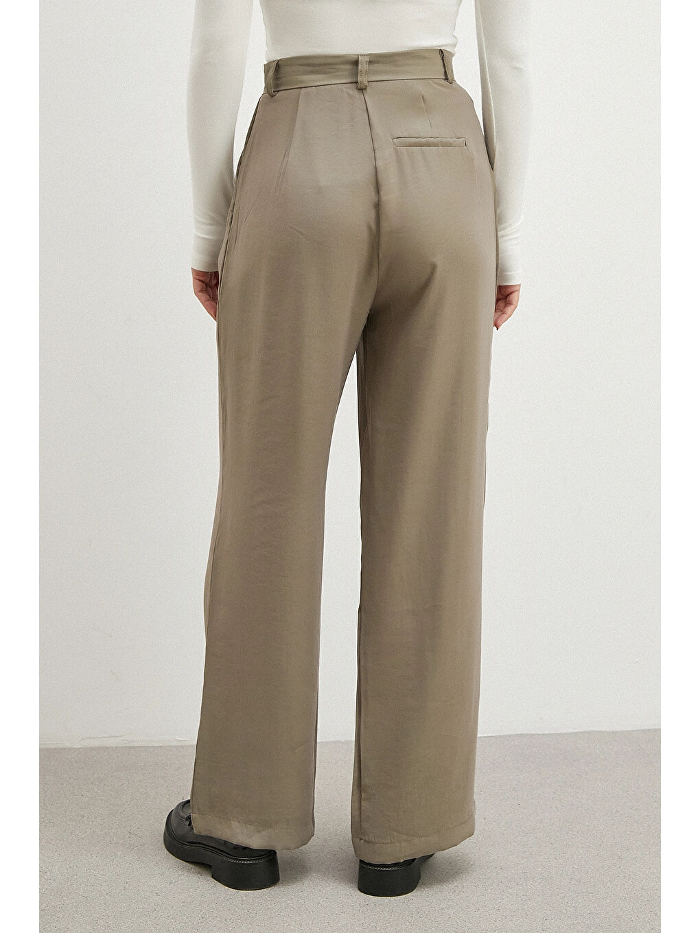 Modal Palazzo Pantolon Haki-5
