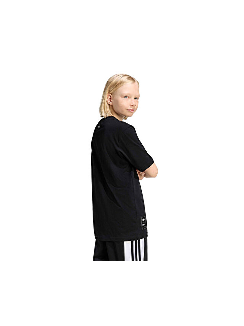Lo Gfx T Shirt Çocuk Günlük Tişört Kd7879 Siyah-1