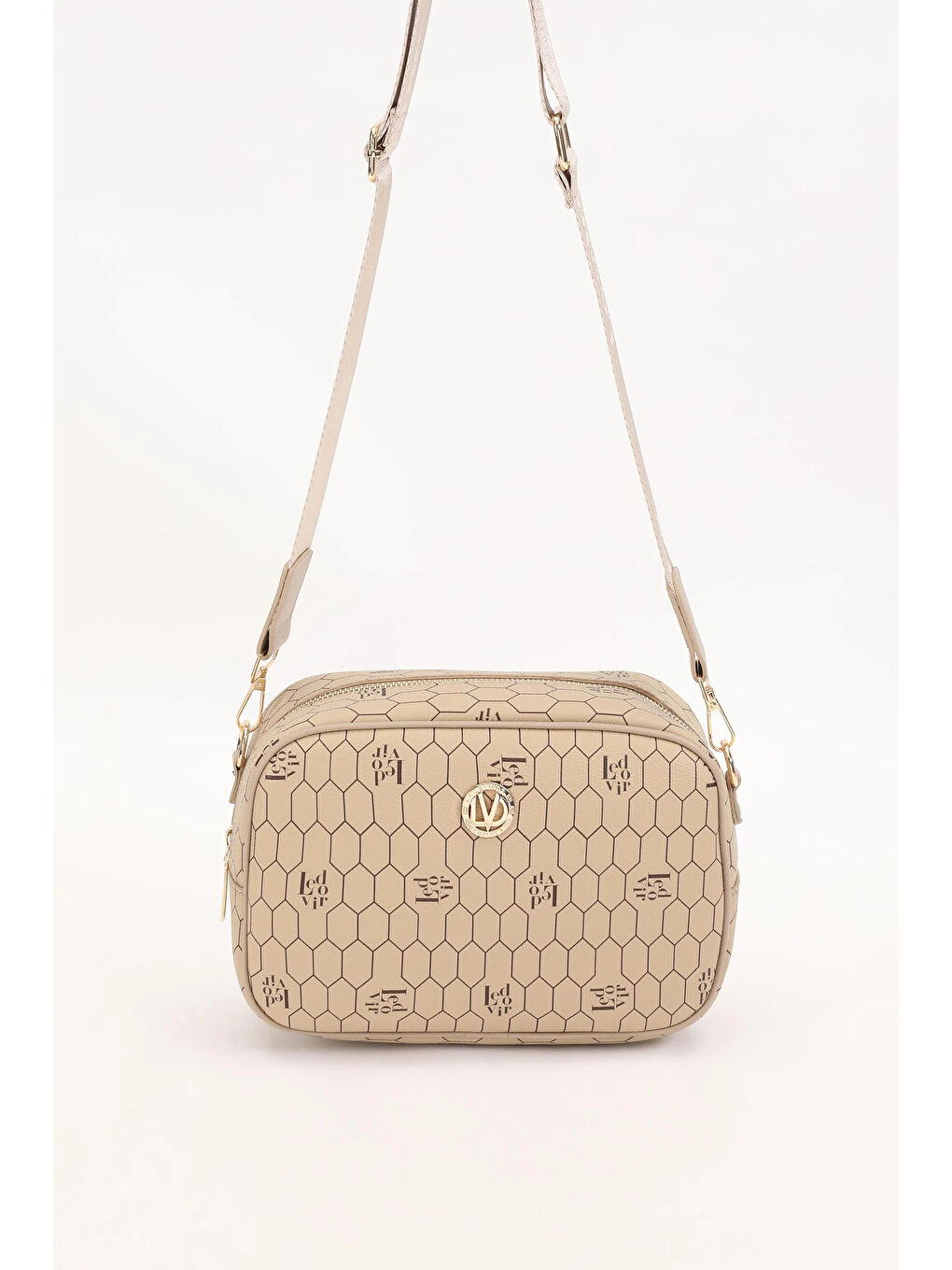 Bej Vizon Kadın Omuz Çantası 930193