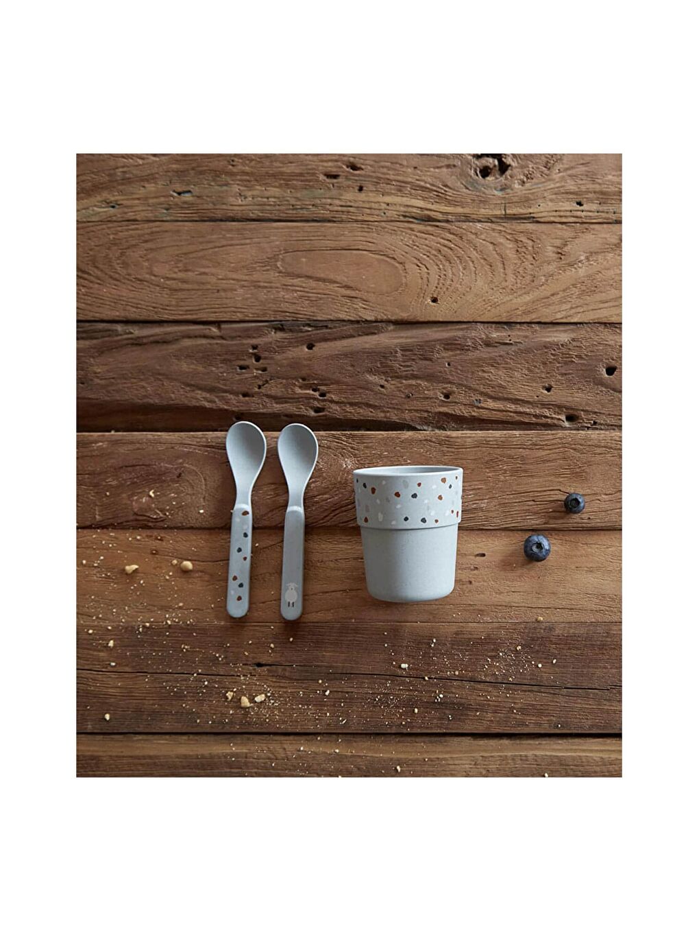 Küçük Çifçi Mavi Koyun Kaz Kaşık-1