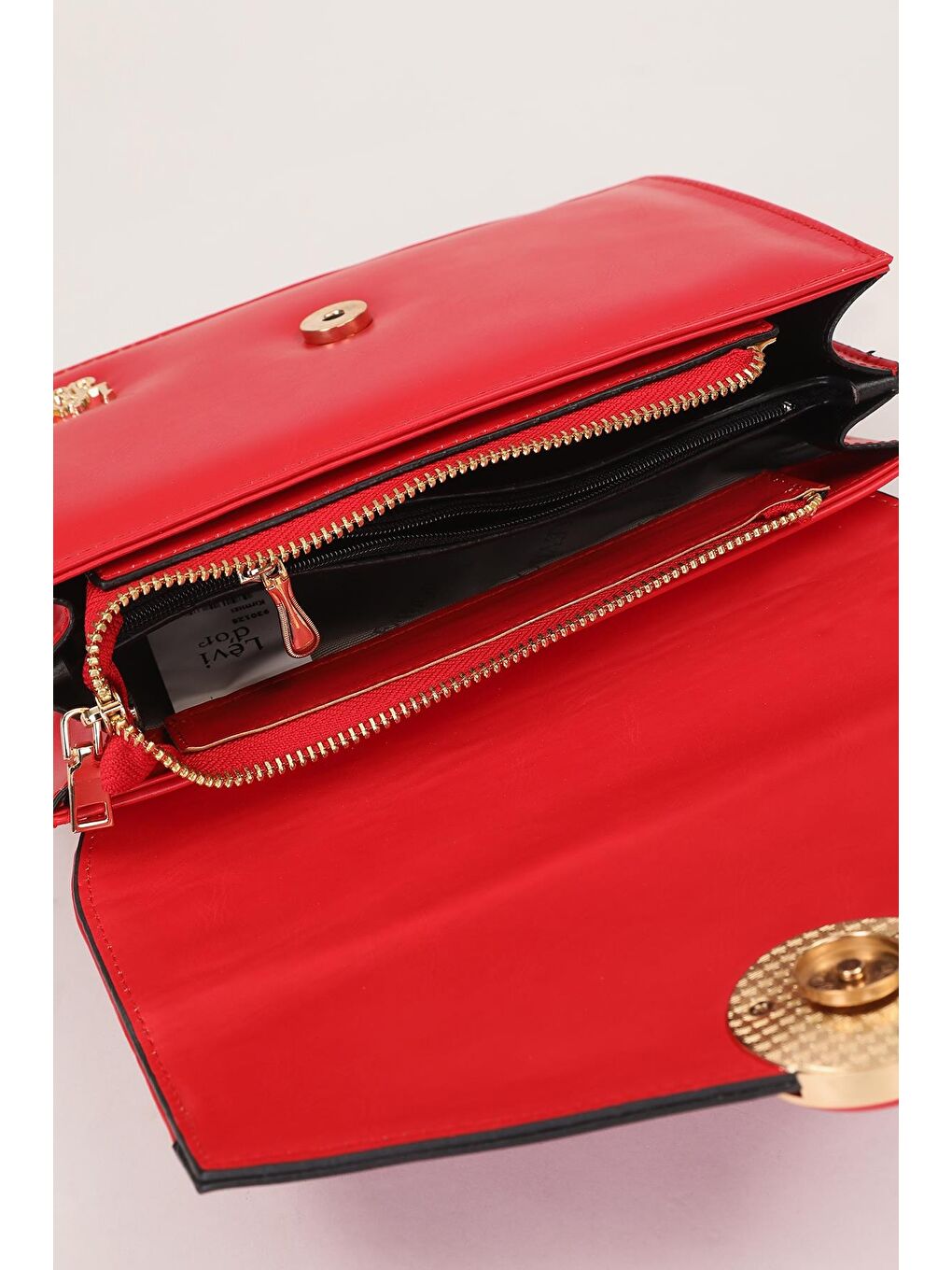 Kırmızı Kadın Omuz Çantası 930128-4