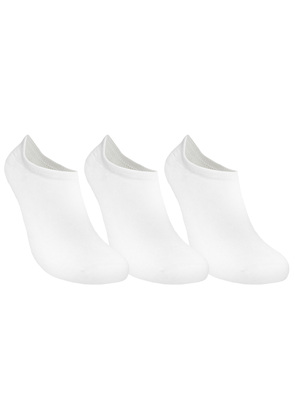 Skadi Mons Beyaz Sneaker 3 Pack Unisex Beyaz Çorap