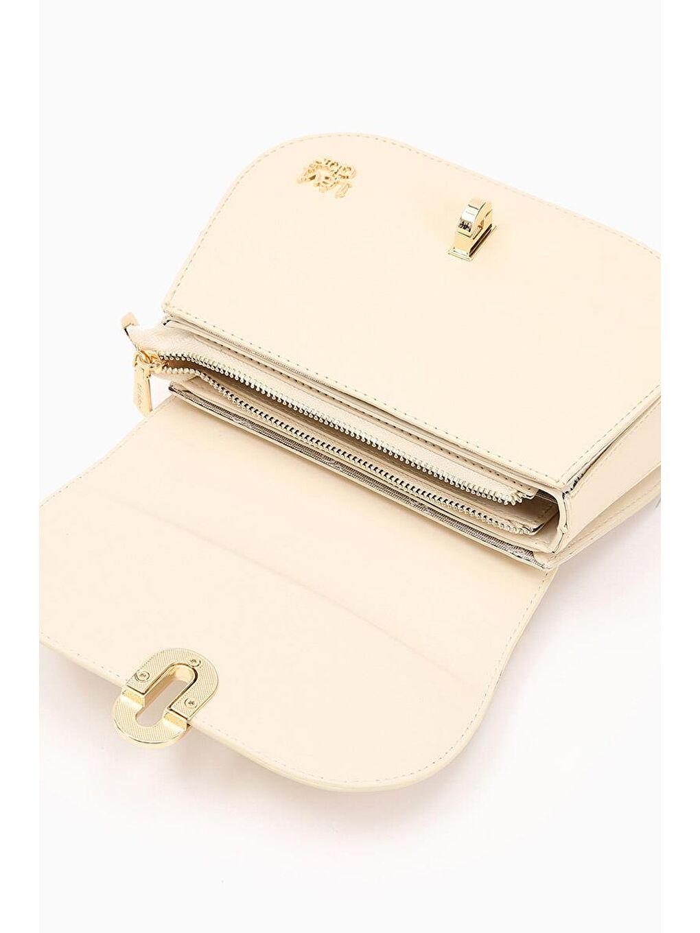 Ekru Krem Kadın Omuz Çantası 930113-3