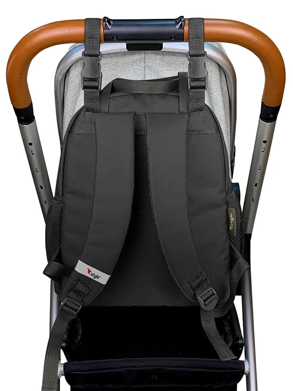 Popi Anne Bebek Bakım ve Sırt Çantası - Siyah-1