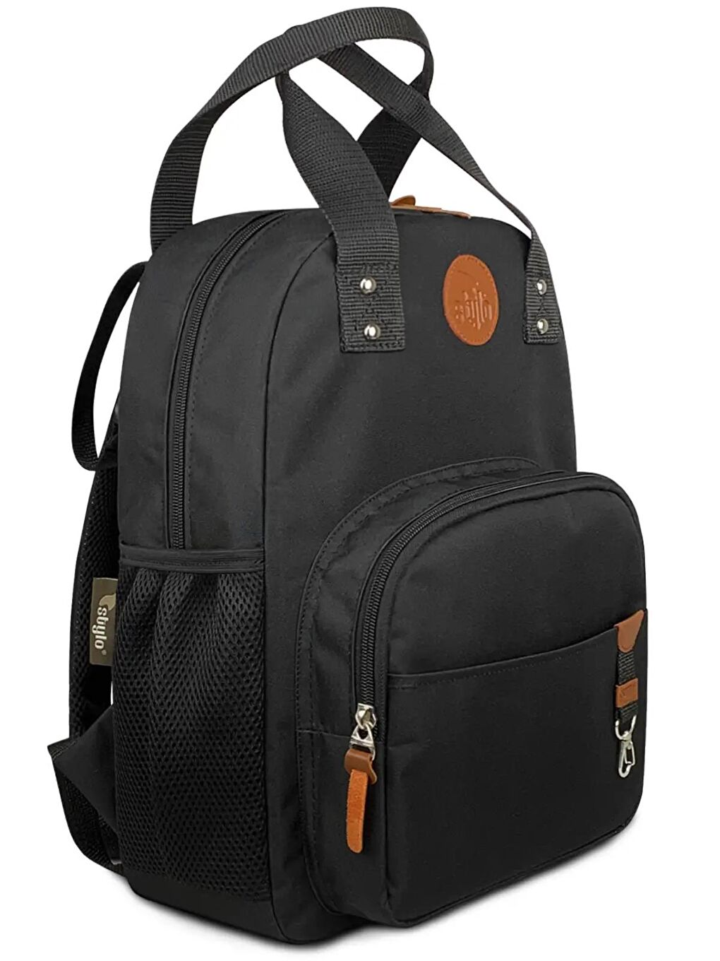 Popi Anne Bebek Bakım ve Sırt Çantası - Siyah-3