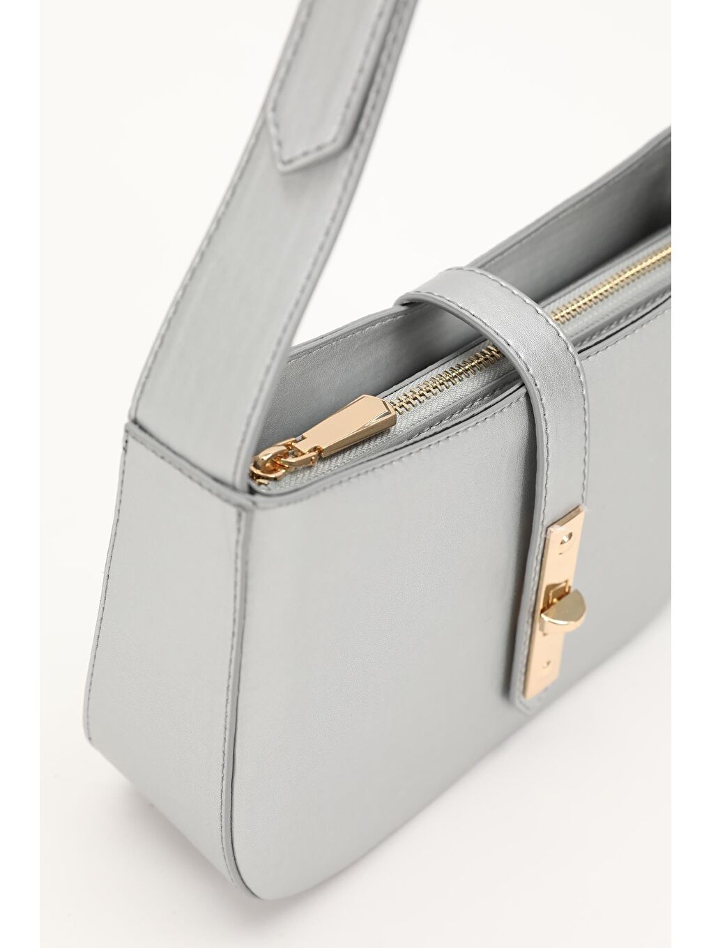 Gri Gümüş Kadın Omuz Çantası 930159-3