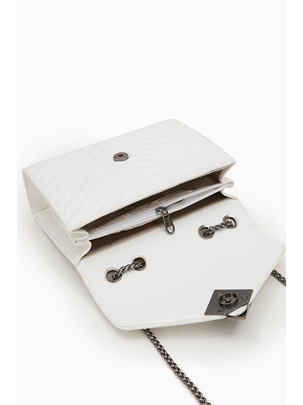 Beyaz Kadın Omuz Çantası 930076-2