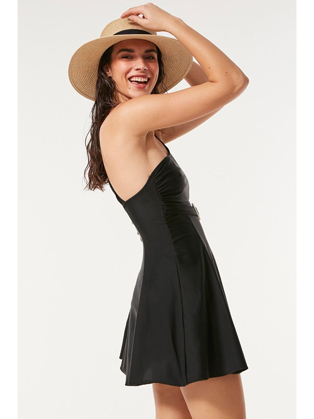 Tek Omuz Mayo 7511 Siyah-2