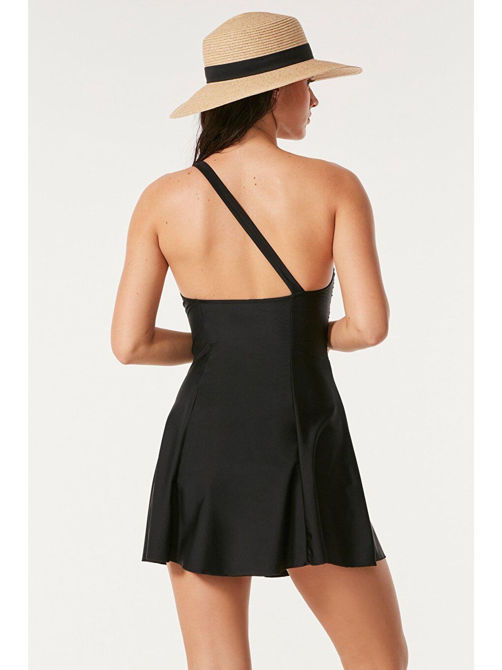 Tek Omuz Mayo 7511 Siyah-4